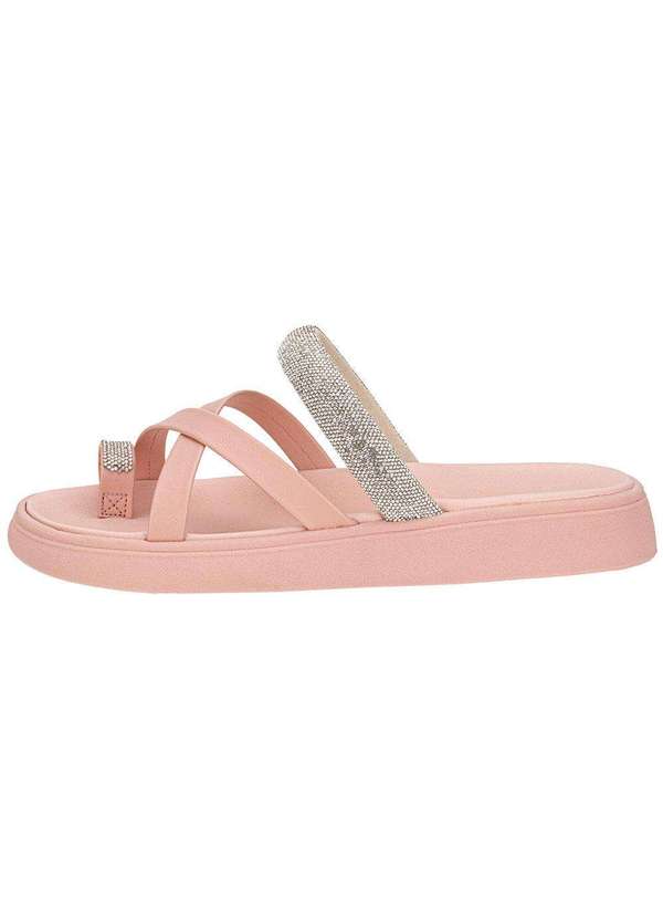 Moleca - Tamanco Feminino Flat Moleca 5469147 - Rosa 2