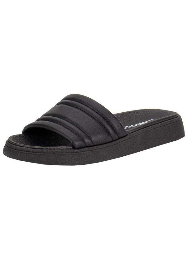 Moleca - Tamanco Feminino Flat Moleca 5469148 Preto