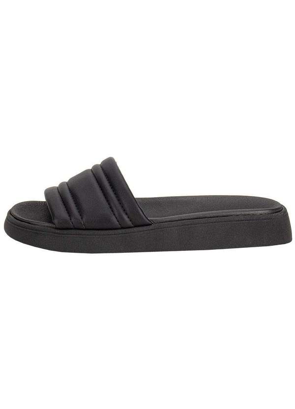 Moleca - Tamanco Feminino Flat Moleca 5469148 Preto 2