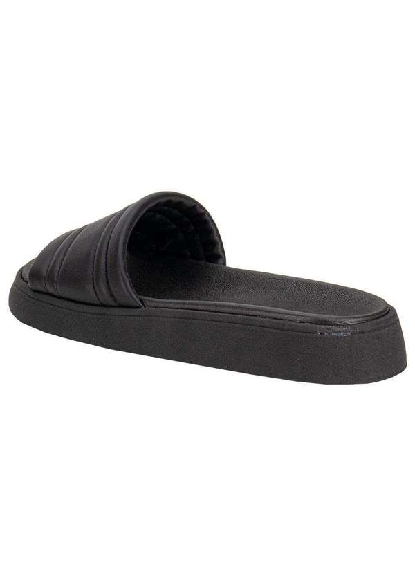 Moleca - Tamanco Feminino Flat Moleca 5469148 Preto 3