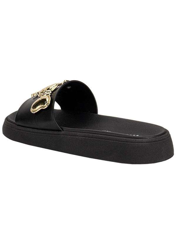 Moleca - Tamanco Feminino Flat Moleca 5469151 Preto 3