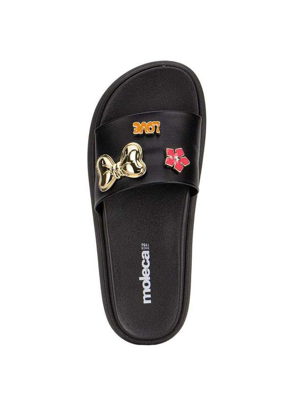 Moleca - Tamanco Feminino Flat Moleca 5469151 Preto 5