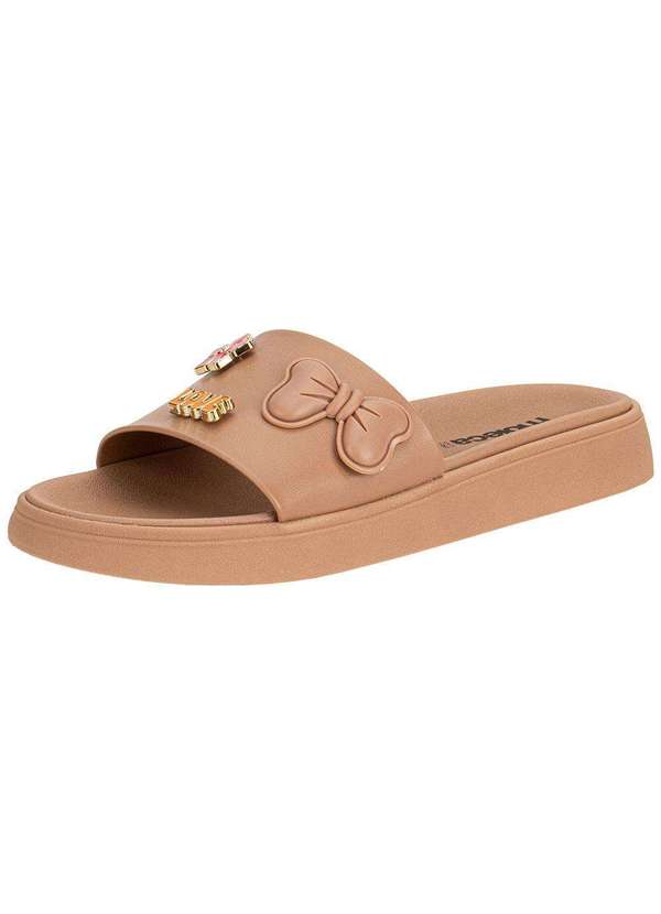 Moleca - Tamanco Feminino Flat Moleca 5469151 Salmão