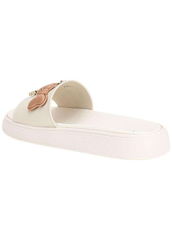 Moleca - Tamanco Feminino Flat Moleca 5469151 Branco/Off 3