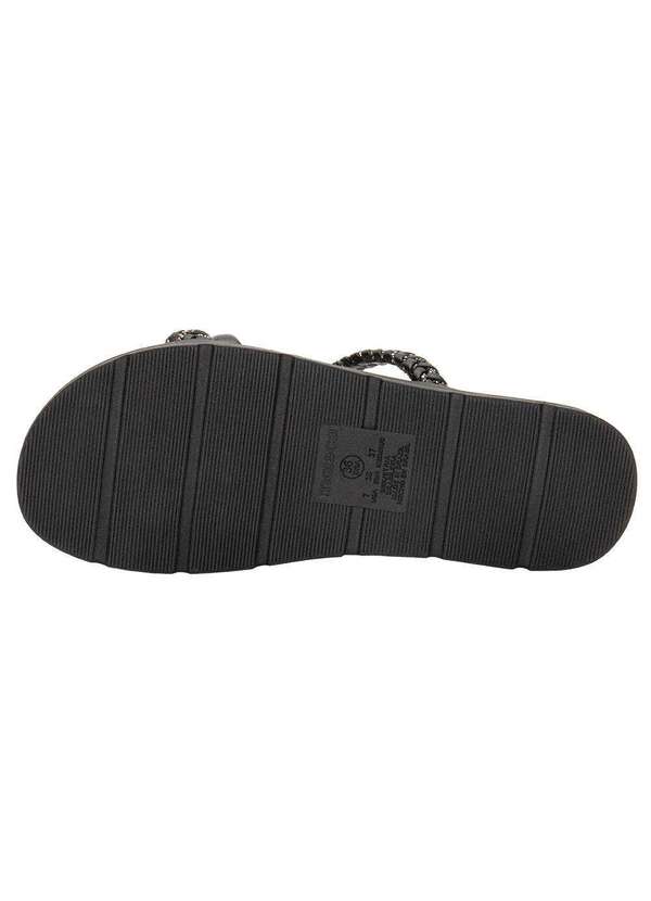 Moleca - Tamanco Feminino Flat Moleca 5490114 - Preto 4