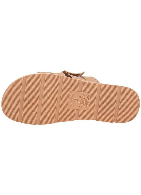 Moleca - Tamanco Feminino Flat Moleca 5490124 - Salmão 4