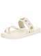 Moleca - Tamanco Feminino Flat Moleca 5490125 Branco/Off - variação: BRANCO/OFF