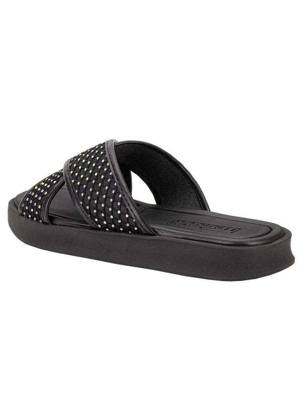 Moleca - Tamanco Feminino Flat Moleca 5506104 - Preto 3