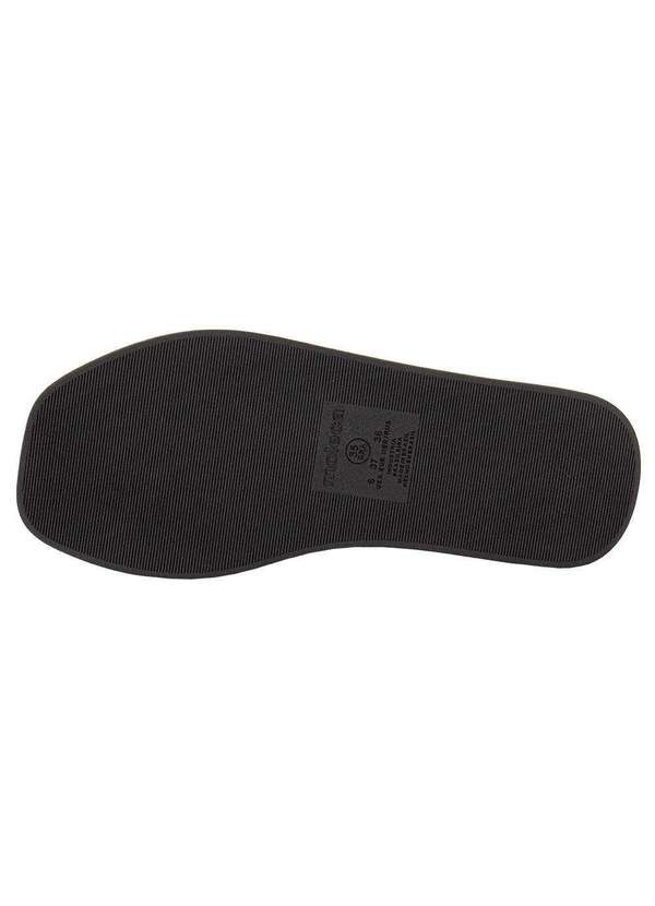 Moleca - Tamanco Feminino Flat Moleca 5506104 - Preto 4