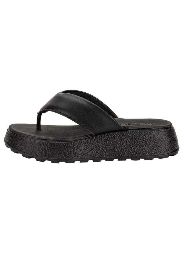 Moleca - Tamanco Feminino Flat Moleca 5517104 - Preto 2