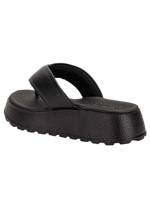 Moleca - Tamanco Feminino Flat Moleca 5517104 - Preto 3