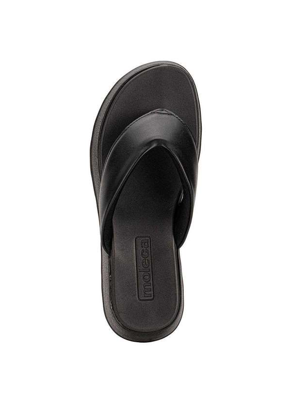 Moleca - Tamanco Feminino Flat Moleca 5517104 - Preto 5
