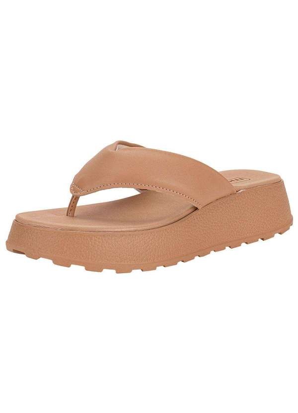 Moleca - Tamanco Feminino Flat Moleca 5517104 - Salmão
