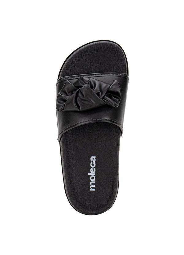 Moleca - Tamanco Feminino Flat Moleca 5538103 - Preto 5
