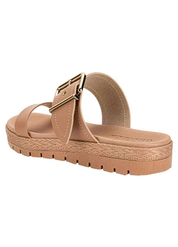 Moleca - Tamanco Feminino Flat Moleca 5539102 - Salmão 3