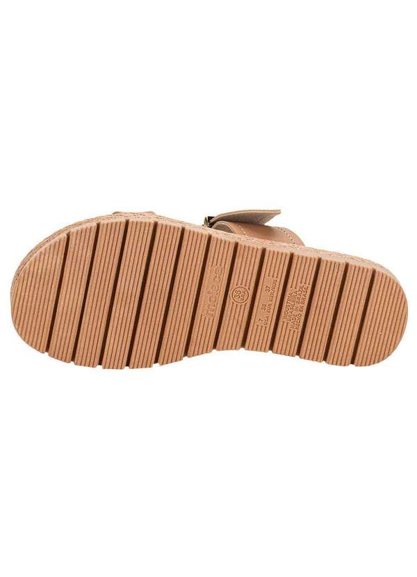 Moleca - Tamanco Feminino Flat Moleca 5539102 - Salmão 4