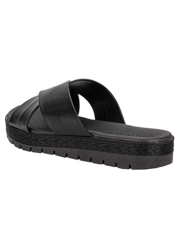 Moleca - Tamanco Feminino Flat Moleca 5539104 - Preto 3