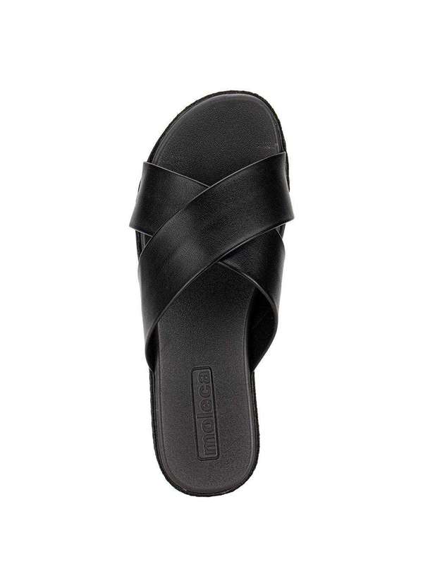 Moleca - Tamanco Feminino Flat Moleca 5539104 - Preto 5