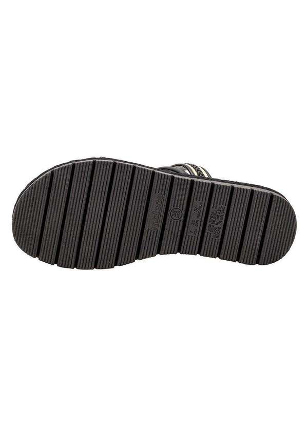 Moleca - Tamanco Feminino Flat Moleca 5539105 - Preto 4