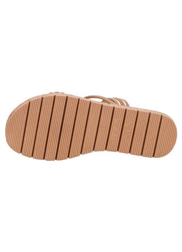 Moleca - Tamanco Feminino Flat Moleca 5539105 - Salmão 4