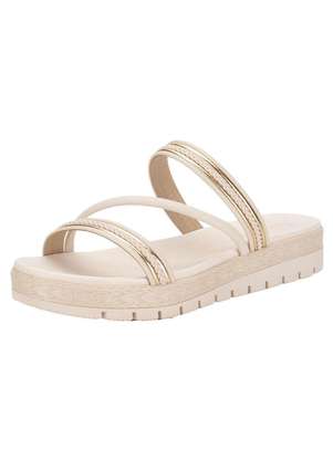 Tamanco Feminino Flat Moleca 5539105 - MOLECA