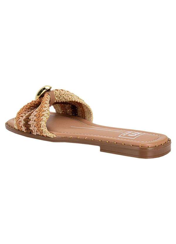 Moleca - Tamanco Feminino Flat Moleca 5547107 - Salmão 3
