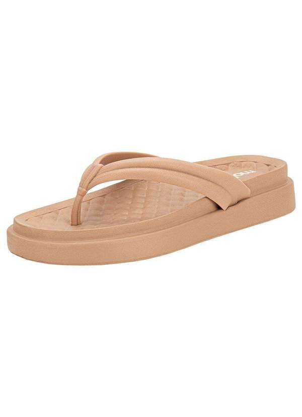 Moleca - Tamanco Feminino Flat Moleca 5554100 Salmão