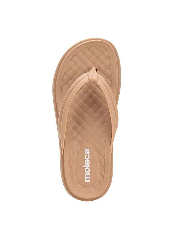 Moleca - Tamanco Feminino Flat Moleca 5554100 Salmão 5