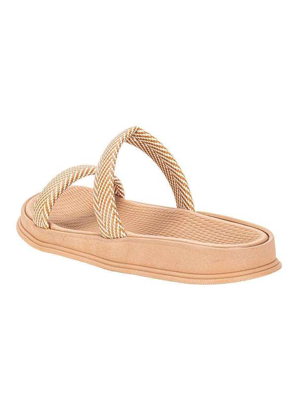 Moleca - Tamanco Feminino Flat Moleca 5556100 - Salmão 3