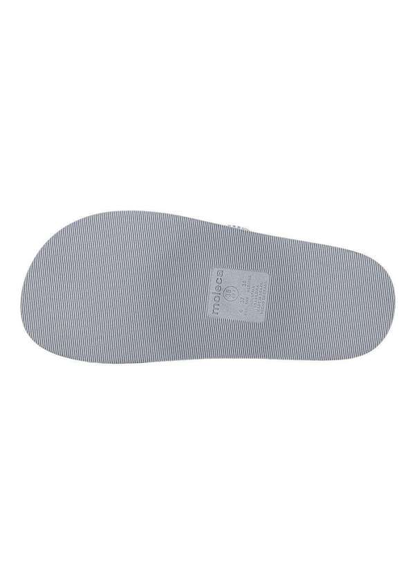 Moleca - Tamanco Feminino Flat Moleca 5556100 - Azul/Branco 4