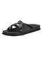 Moleca - Tamanco Feminino Flat Moleca 5556101 - Salmão - variação: - Preto
