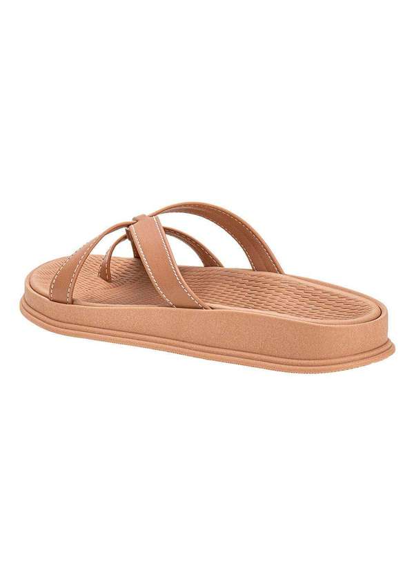Moleca - Tamanco Feminino Flat Moleca 5556101 - Salmão 3