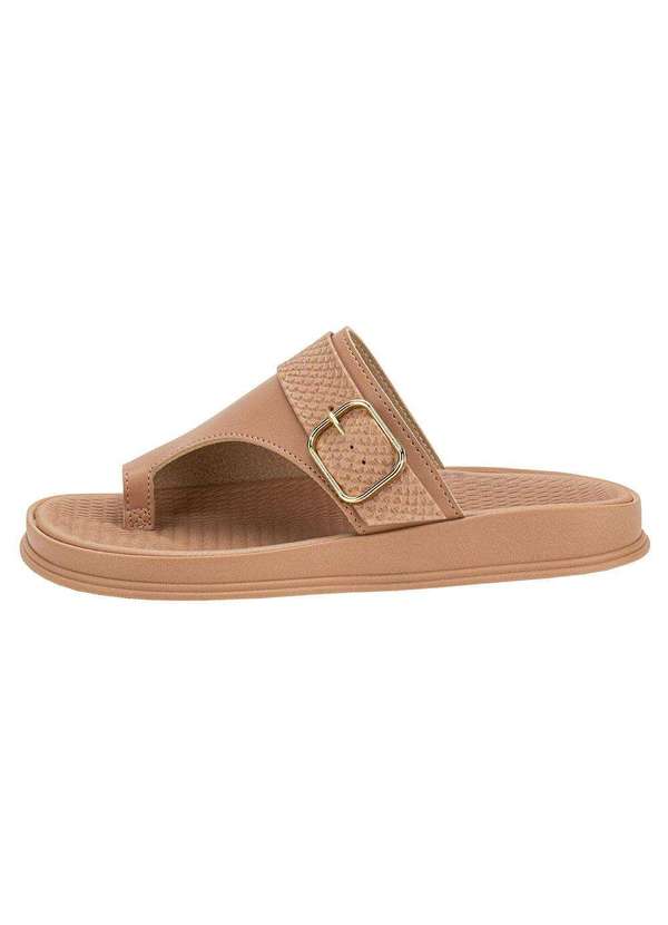 Moleca - Tamanco Feminino Flat Moleca 5556102 - Salmão 2