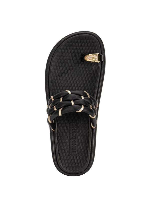 Moleca - Tamanco Feminino Flat Moleca 5556111 Preto 5