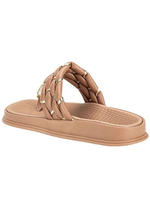 Moleca - Tamanco Feminino Flat Moleca 5556111 Salmão 3