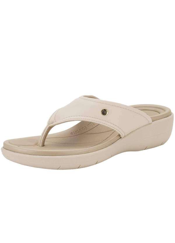 Piccadilly - Tamanco Feminino Flat Piccadilly 239019 - Marfim
