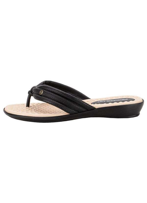 Piccadilly - Tamanco Feminino Flat Piccadilly 500371 - Preto 2