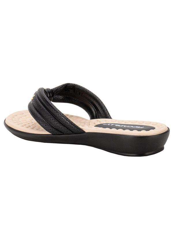 Piccadilly - Tamanco Feminino Flat Piccadilly 500371 - Preto 3
