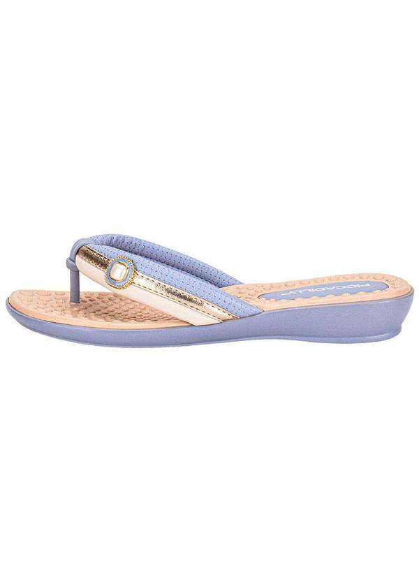 Piccadilly - Tamanco Feminino Flat Piccadilly 500374 Azul 2