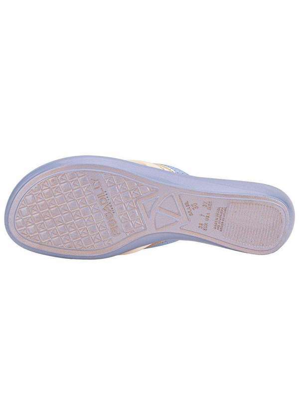 Piccadilly - Tamanco Feminino Flat Piccadilly 500374 Azul 4