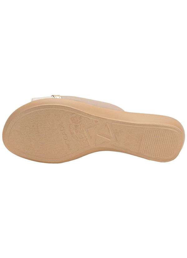 Piccadilly - Tamanco Feminino Flat Piccadilly 500375 - Marfim 4