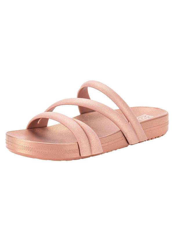 Zaxy - Tamanco Feminino Flat Pop Zaxy 19211 - Salmão