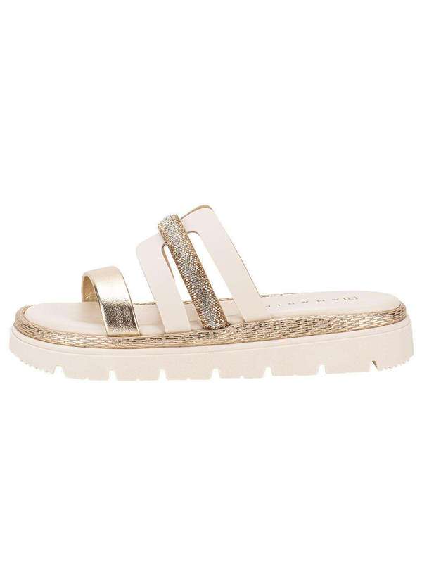 Ramarim - Tamanco Feminino Flat Ramarim 2429202 - Ouro 2