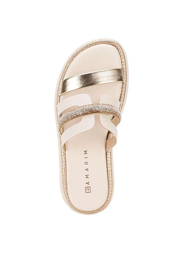 Ramarim - Tamanco Feminino Flat Ramarim 2429202 - Ouro 5