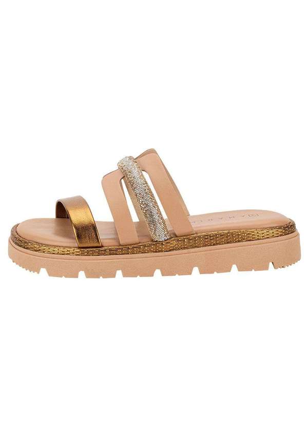 Ramarim - Tamanco Feminino Flat Ramarim 2429202 - Bronze 2
