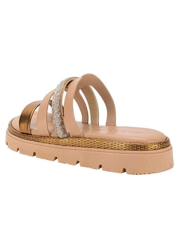Ramarim - Tamanco Feminino Flat Ramarim 2429202 - Bronze 3