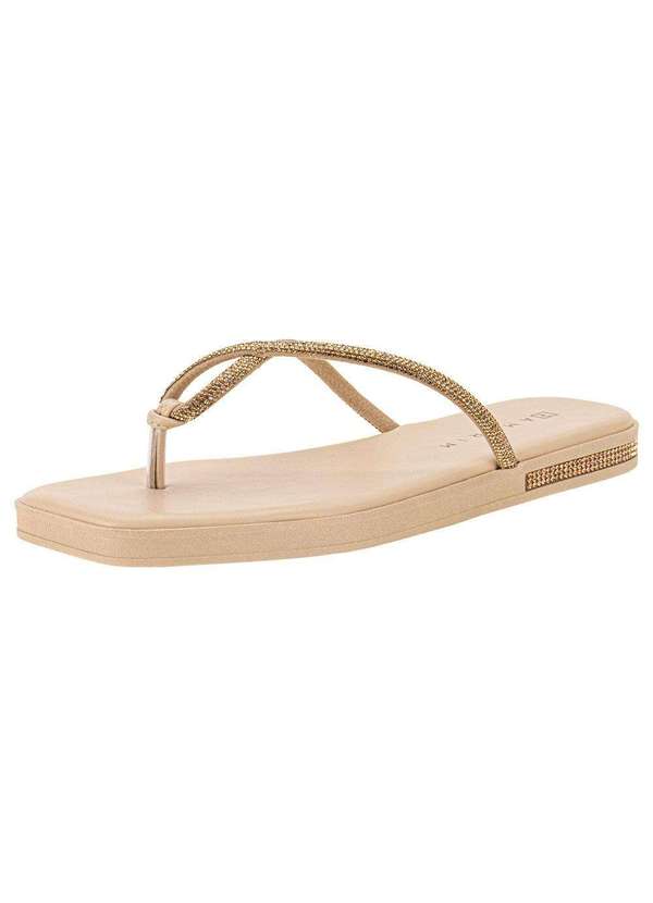 Ramarim - Tamanco Feminino Flat Ramarim 249101 - Bege