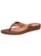 Terra & Agua - Tamanco Feminino Flat Terra & Água 210012 Bege - variação: Bronze
