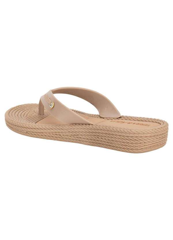 Terra & Agua - Tamanco Feminino Flat Terra & Água 210012 Bege 2