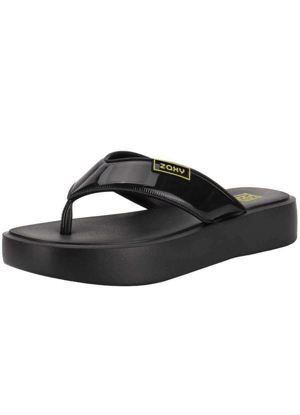 Zaxy - Tamanco Feminino Flat Trend Zaxy 19121 - Preto